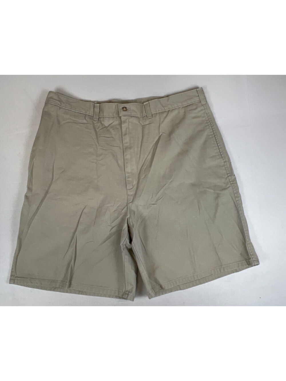 Vintage Carhartt B48STN Men 38 Beige Cotton Casual Utility Shorts Made in U.S.A.